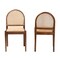 Bali & Pari Maryland Modern Bohemian Natural Rattan and Acacia Wood 2-Piece Dining Chair Set 243-2PC-13362-ZORO - alternate 4